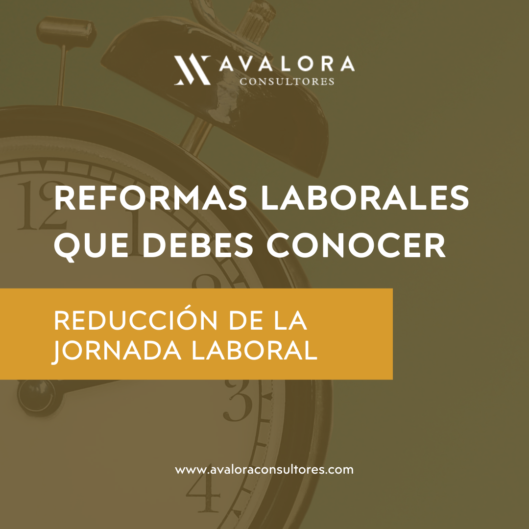 ¡Hay nuevas reformas laborales que tienes que conocer! Avalora Consultores