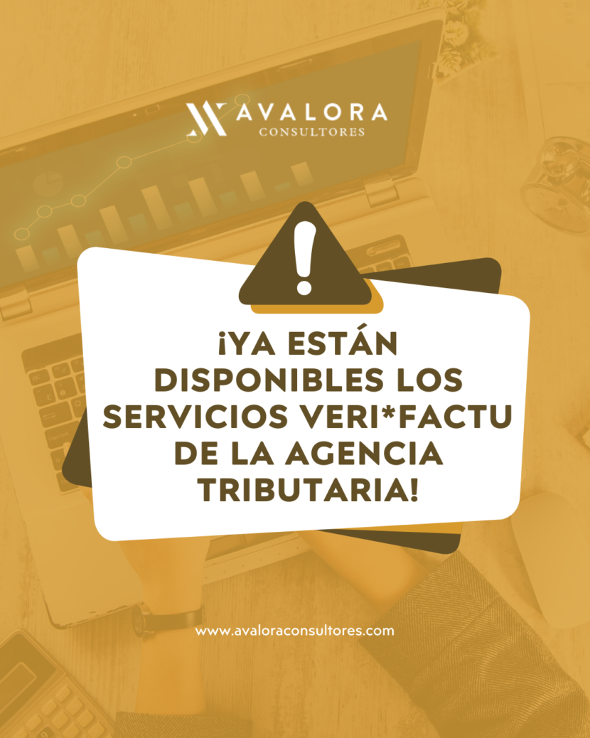 servicios VERI*FACTU de la Agencia Tributaria avalora consultores