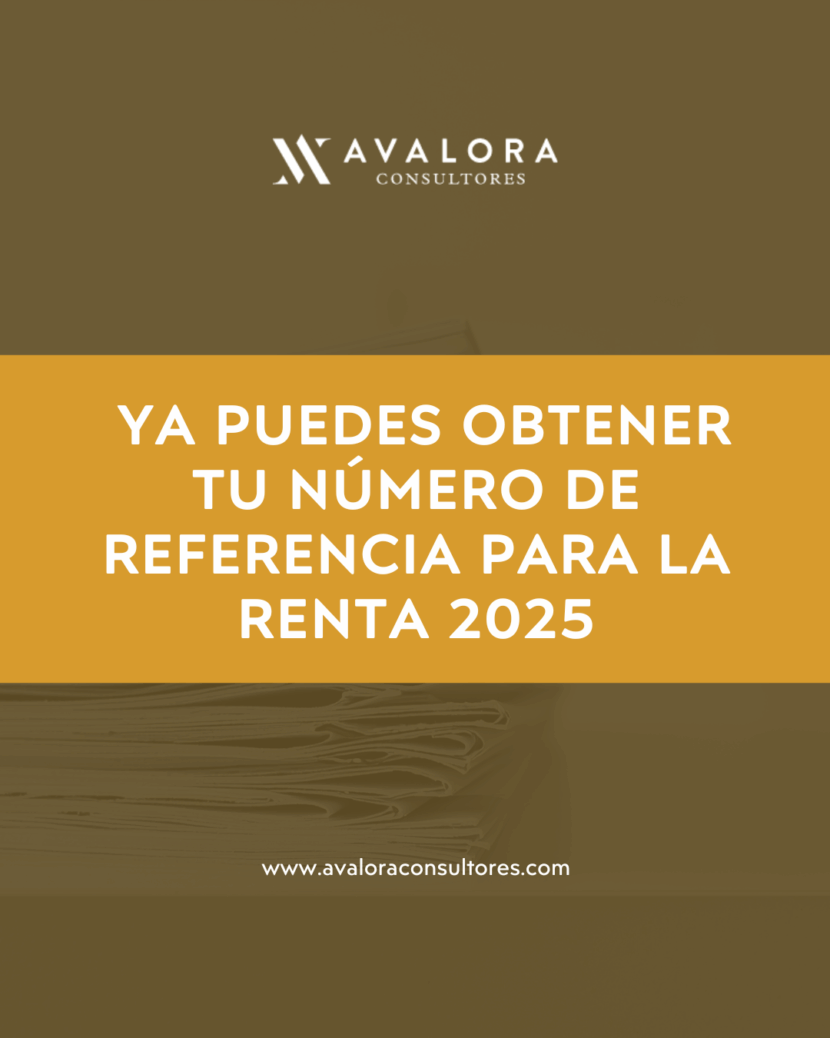 Obtención del número de referencia para la Campaña de Renta 2025 avalora consultores