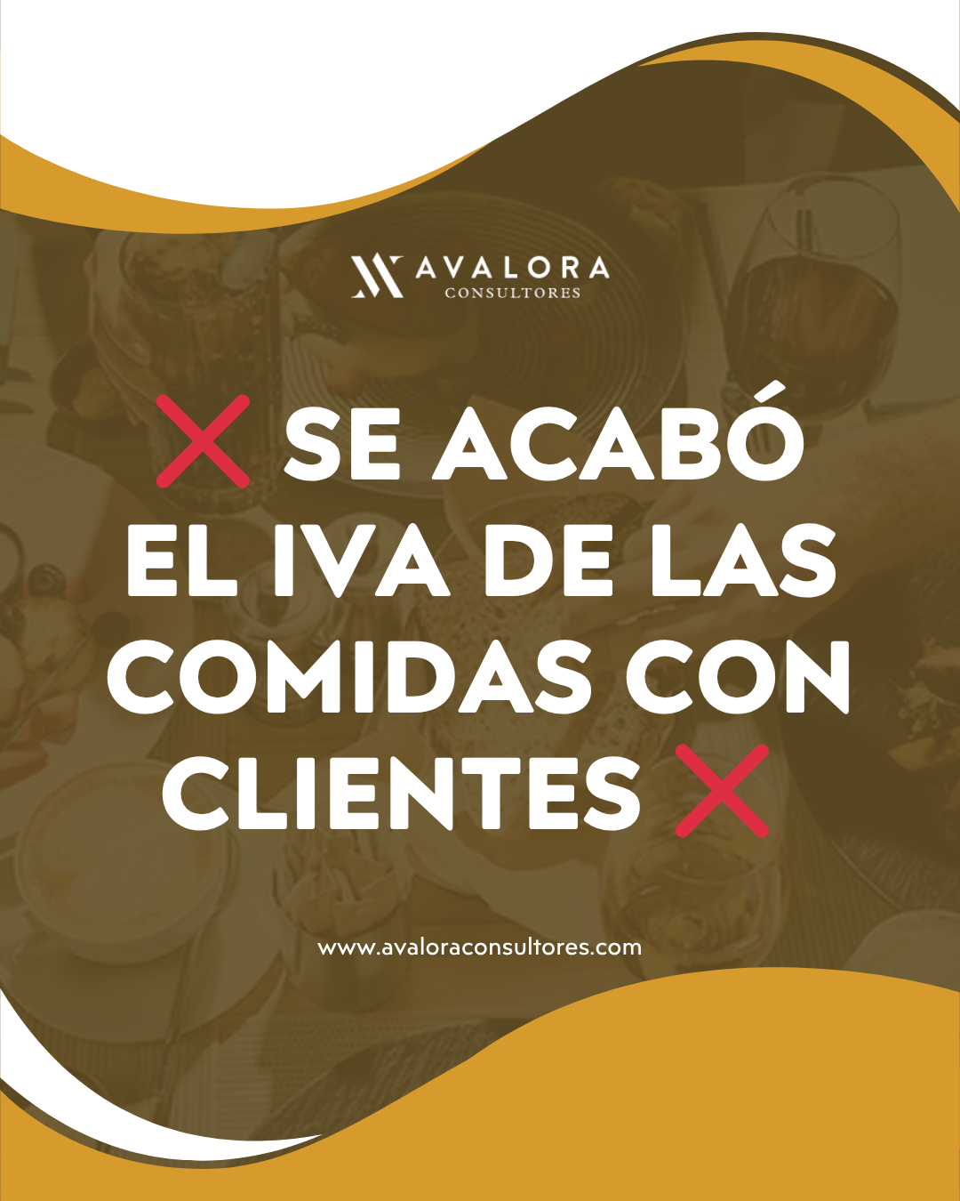 El IVA de las comidas con clientes deja de ser deducible: criterio definitivo avalora consultores